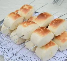 Grilled Steamed Bun Slices