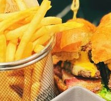 Red Dragon Wagyu Cheese Burger