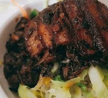 Preserved Vegetable Braised Pork Rice Bowl