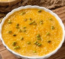 Mung Bean and Millet Porridge