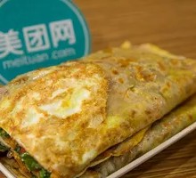Mixed Grain Double Egg Pancake