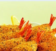 Vanilla Glazed Shrimp