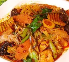Spicy Mixed Noodles (No Staple Food)