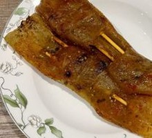 Juicy Grilled Sweet Potato Skin