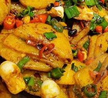 Spicy Potatoes in Dry Pot