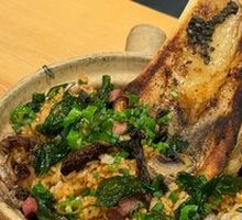 Grilled Beef Bone Truffle Mixed Mushroom Rice