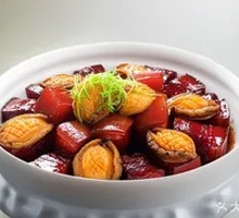Braised Pork Belly with Abalone
