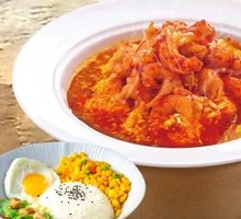Garlic Lobster Rice