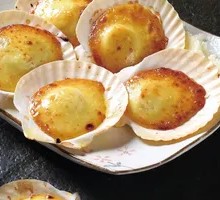 Baked Scallops with Cheese