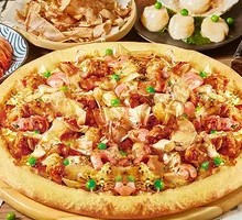 Classic Okonomiyaki-style Seafood & Meat Pizza