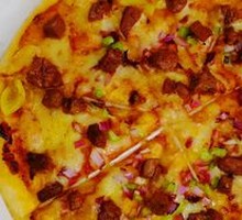 Spicy Beef Pizza