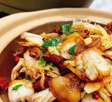 Pork Belly with Napa Cabbage