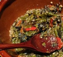 Spicy Pepper and Century Egg Mix