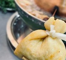 Fish tofu with fish roe dumplings