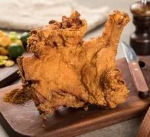 Spicy Chicken Leg Burger