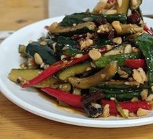 Sour Spicy Cucumber Strips
