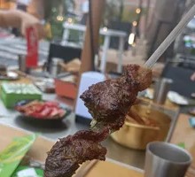 Scallion-Scented Qishi Skewer with Snowflake Pork