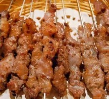 Charcoal-Grilled Lamb Tendons