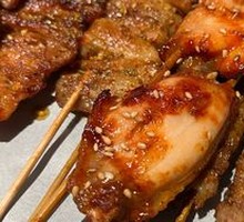 Honey Glazed Chicken Skewers