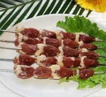 Grilled Chicken Hearts
