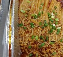 Aluminum-Wrapped Enoki Mushrooms