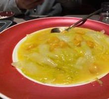 Creamy Chestnut and Cabbage Soup