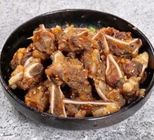 Roasted Lamb Rib Bones
