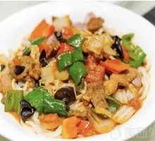 Fried Meat Noodles