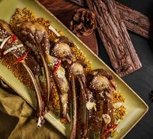 Grilled Rack of Lamb
