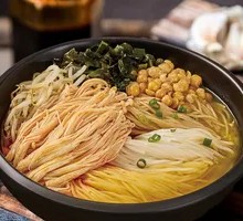 Enoki Mushroom Rice Noodles