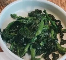 Scallion Oil Bok Choy Tips