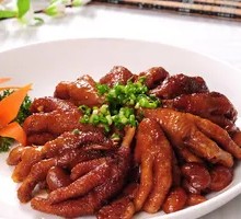 Braised Chicken Feet in Black Bean Sauce