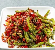 Spicy Stir-Fried String Beans with Minced Pork