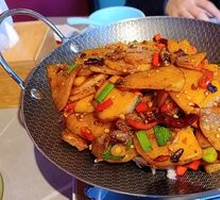 Spicy Potatoes in Dry Pot