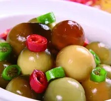 Double Pepper Preserved Egg