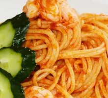 Tomato Shrimp Pasta