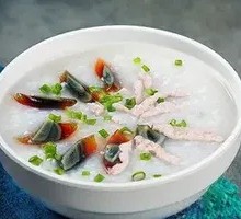 Century Egg and Pork Porridge
