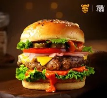 Spicy Turkey Sauce Beef Burger