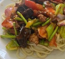 Fried Meat Noodles