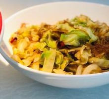 Stir-fried Napa Cabbage with Glass Noodles