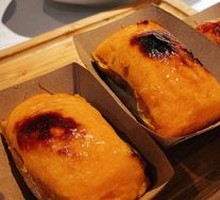 Cheese Baked Sweet Potato