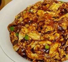 Sour Stir-Fried Egg with Wood Ear Mushrooms