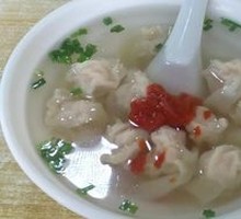 Egg & Ham Fried Rice Noodles with Ten-Spice Dumplings