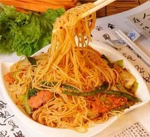 Spicy Noodles with Sauce