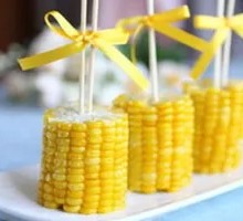 Corn-Infused Grilled Sausage