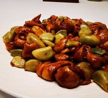 Pickled Garlic with Pig Intestines