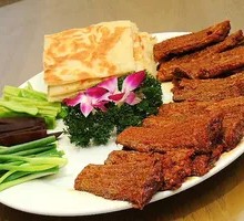 Crispy pancakes with hairtail fish