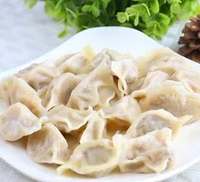 Handmade Pork and Scallion Dumplings