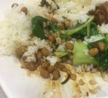Preserved Vegetable Braised Pork Rice Bowl