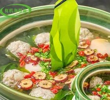 有机海带苗肉丸汤